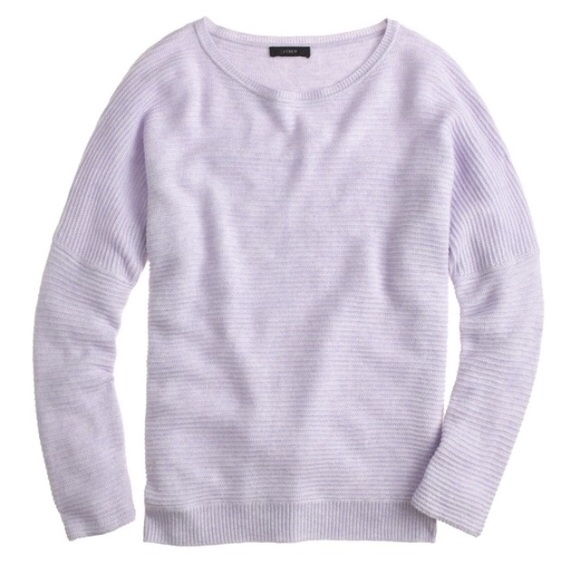 J. Crew Dolman Sweater in lilac - Picture 1 of 6